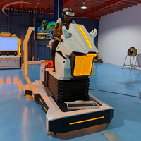 Simulador de Carreras de Motos VR Dreamland 3DOF, Equipo de Juego de Motocicleta VR Dinámico, Exclusivo y Personalizado para Centros de Entretenimiento y Parques VR