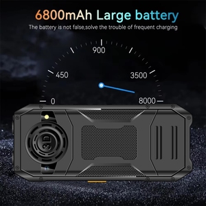 Trung quốc sản xuất 2.4 inch q6000 Elder bàn phím điện thoại, 6800mAh, đèn pin kép, 21 phím, SOS, FM, Dual Sim, GSM - Product Image 2