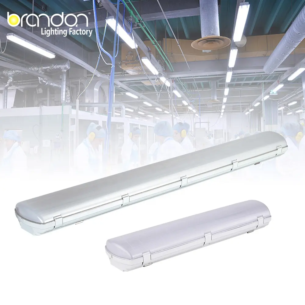 Led Triproof Light Ip65 36w T8 Tube fluorescent Waterproof Lamp linear tri-proof fixture