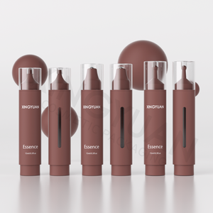 Set di Packaging Cosmetico XINGYUAN in Marrone Opaco per Siero, Crema <span class=keywords><strong>Solare</strong></span>, <span class=keywords><strong>Spray</strong></span> 50ml 120ml, Flacone Airless con Applicatore a Sfera per Essenze Skincare, Personalizzabile - Product Image 5