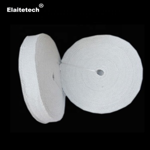 1260C resistente al fuego de fibra de vidrio reforzado de alúmina de silicato de cerámica refractarios de fibra de lana cintas de sellado - Product Image 4