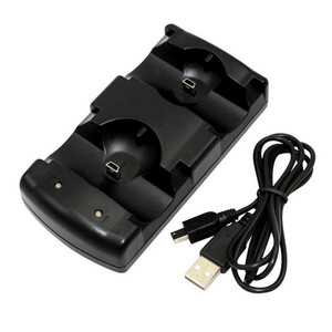 Station de charge pour manette de jeu SYYTECH pour <span class=keywords><strong>PlayStation</strong></span> <span class=keywords><strong>3</strong></span> PS3 PS <span class=keywords><strong>Move</strong></span>, support de charge double, accessoires - Product Image 6