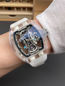 Reloj Mecánico Automático Tourbillon con Movimiento Esqueletizado y Caja de Cristal de Alta Calidad, Modelo 5302 de Lujo para Hombre, de 26 Años de Duración - Product Image 3
