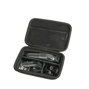 Custom Taglio Dei Capelli Kit Carry Impermeabile della Chiusura Lampo di Eva Caso di Strumenti Dei Capelli Clippers Trimmer Caso