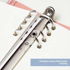 Nuevo cuaderno de pintura al óleo Vintage transparente de cuero suave, planificador literario, cuaderno de hojas sueltas A5 B5 - Product Image 4