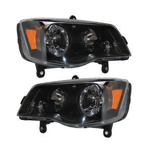 Pour phare <span class=keywords><strong>semi</strong></span>-assemblé d'origine Grand Caravan 2011-2017 Noir 12V - Product Image 5