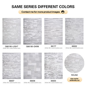 Alfombra Dsermer Esenciales para el Hogar, Moderna, Grande y Ecológica para Sala de Estar, Nuevo Diseño Abstracto Popular, Lavable a Máquina, 4m - Product Image 6