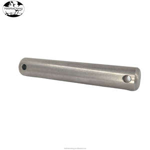 Personalizado aço inoxidável cilíndrico passador <span class=keywords><strong>Pin</strong></span> com duplo furo Headless eixo End Bar CNC usinado zinco chapeado - Product Image 2