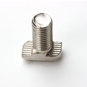 DIN 186 Carbon Steel Nickel Plated <strong>T</strong>-head <strong>Bolts</strong> Square Neck <strong>T</strong> <strong>Bolts</strong> Hammer Head Screws - Product Image 5