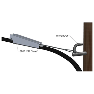 Le crochet de fixation Quan Pham Drive a une longueur de fil de 2-1/2 pouces et une largeur d'ouverture de 3/4 pouces, galvanisé selon la norme ArmorGalv. ®   et ASTM 1059 - Product Image 2