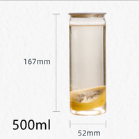 Canette à Boissons en PET Transparent de Haute Qualité 250ml 330ml 500ml 550ml 650ml, Pot à Boissons Gazeuses Personnalisé en Plastique Transparent, Vente en Gros
