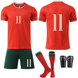 Camiseta de Fútbol de <span class=keywords><strong>Portugal</strong></span> N.° 2526 Conjunto de 8 Camisetas de Fútbol para Niños y Adultos - Product Image 2