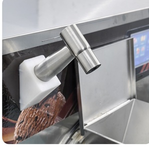 Machine à glaces italiennes Yunqingtech, machine à faire des glaces, machine à glaces commerciale automatique, machine à cornets de glace - Product Image 3