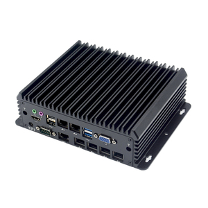 embedded fanless industrial pc i5 6360u dual core bareone system