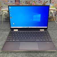 Ordinateur portable d'occasion HP Spectre X360 13 pouces, i7-10e génération, 8+512 Go SSD, design convertible, version chinoise continentale