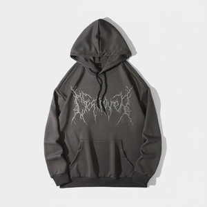 Custom 100 Cotton Pullover 2025 Hoodies Hombres Custom Basics,Cotton Blended Rhinestone Hoodie Hombres - Product Image 1