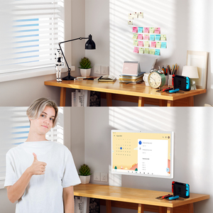Écran tactile numérique d'intérieur 21,5 23,8 32 pouces avec affichage de texte, prend en charge la planification Google/<span class=keywords><strong>Yahoo</strong></span>/Cozi, caméra et haut-parleur - Product Image 5