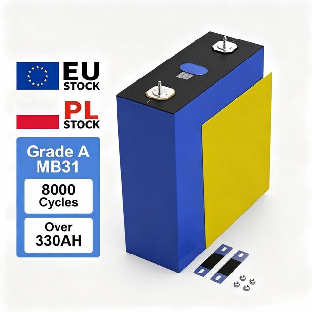 Premium 230ah 3.2v MB31 Lifepo4 Battery Cell Durable Lithium Iron Phosphate Prismatic for Diy Rv Camper Solar Energy Storage