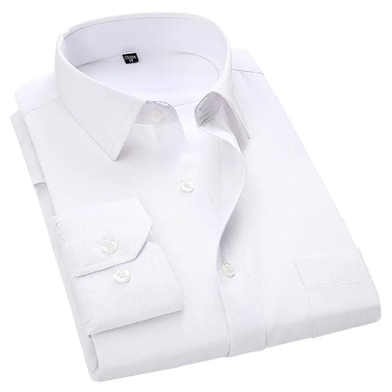 Men French Cufflinks Stripes Shirt Long Sleeve Casual Male Brand Slim Fit French Cuff Dress Shirts