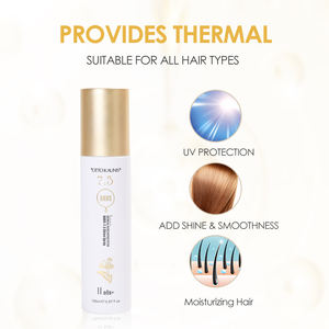 Spray capillaire lissant anti-frisottis à la kératine avec logo personnalisé du fournisseur, marque privée, spray protecteur thermique pour cheveux - Product Image 3