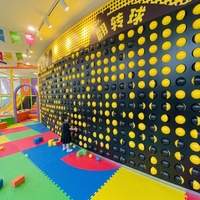 Jeu mural interactif Whirly Ball, équipement de terrain de jeu intérieur, aventure rotative amusante, métal, couleur et taille personnalisables, Max ANJIA