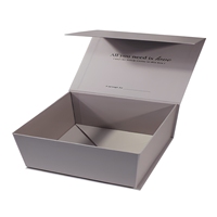 Boîtes cadeaux en papier de luxe personnalisées, pour perruques, chaussures, parfums, bijoux, vêtements, avec ruban, poignée, fermeture magnétique pliable