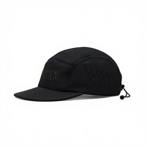 Gorra <span class=keywords><strong>de</strong></span> Running Sidifer Personalizada, Tela Ripstop, 5 Paneles, con Logotipo Serigrafiado, Ligera, para <span class=keywords><strong>Trail</strong></span> Running - Product Image 2