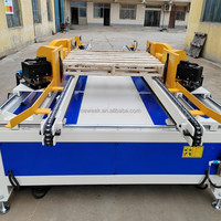 NEWEEK Machine automatique à découper les coins des palettes en bois à angle droit à 4 coins Machine à découper les coins des palettes