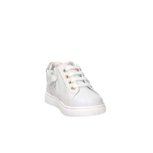 Baskets Balducci pour filles, blanches, 25 cm, talon bas, toile, chaussures tendance - Product Image 4