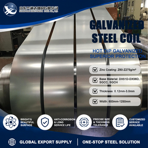 Bobina de Acero Galvanizado de 0.80mm 1000mm Antihuellas DX51D Z180 GB T2518 ID 610mm con Larga Vida Útil - Product Image 1