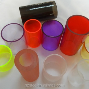 Tubo Acrílico PMMA Morado de 50 mm, Transparente y Anti-UV - Product Image 6