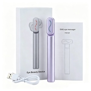 Stylo de massage oculaire <span class=keywords><strong>EMS</strong></span> portable, anti-rides, éliminateur de cernes, outil de soin du visage - Product Image 1