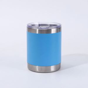 <b>Large</b> Quantity Bulk Wholesale 10oz Driving Tumbler Inner 304 Outer 201 Stainless Steel <b>Tea</b> Coffee <b>Cup</b> - Product Image 1