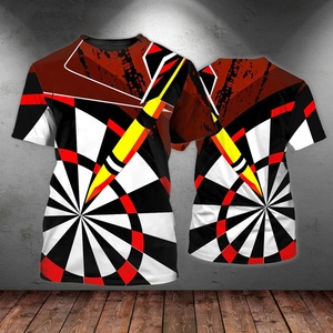 T-shirt personnalisé de haute qualité pour hommes, style formel, tricoté par sublimation en tissu polyester/coton - Product Image 1