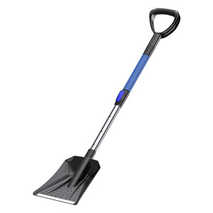 Pelle à neige pliable d'extérieur, pelle tout-terrain pour voiture, fournitures d'hiver, traîneau à neige, outil pelle à neige télescopique, benne extensible - Product Image 5