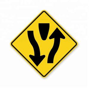 حار بيع عاكسة الدولية الشارع السهم المرور اتجاه مؤشر لافتة طريق شارة مرور اتجاه مادة الألومنيوم - Product Image 1