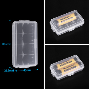 Boîte de rangement pour 4 piles AA au lithium NI-MH NI-CD en matériau PP - Product Image 2