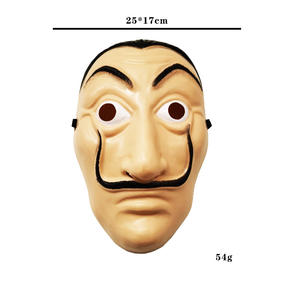 Máscara facial <span class=keywords><strong>de</strong></span> Mr. Mustache <span class=keywords><strong>Dali</strong></span> para Halloween, disfraz <span class=keywords><strong>de</strong></span> Cosplay <span class=keywords><strong>de</strong></span> plástico para teatro, película, fiesta, bola para tarjetas <span class=keywords><strong>de</strong></span> casa, evento <span class=keywords><strong>de</strong></span> Pascua - Product Image 3