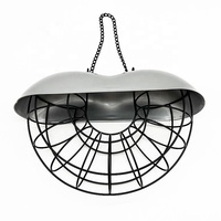 Cage à Suet en métal, modèle Simple suspendu de haute qualité, mangeoire pour oiseaux
