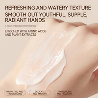 Hannifin 35g Crème Mains Parfumée Florale à l'Essence Végétale Non Grasse Acides Aminés Luxe Mini Coffret Hydratant pour les Mains