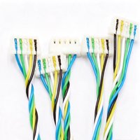 Konektor JST PH 2.0mm Pitch Kustom dengan Kabel Terpilin, Perakitan Kabel 1007 untuk Peralatan Medis dan Koneksi PCB Kontrol
