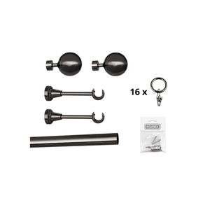 Riel de Techo Doble para Cortinas de PVC Moderno Bojanek, Juego Completo con Rieles Resistentes, Rodillos de Deslizamiento Suave y Kit Completo de Herrajes para Instalación - Product Image 4