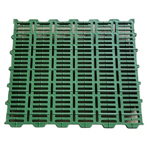 Piso de listón de plástico de cerdo de 600*600mm de <span class=keywords><strong>alta</strong></span> calidad de PP de ingeniería utilizado para jaulas de animales - Product Image 1