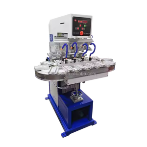 เครื่องพิมพ์แพดแบบกึ่งอัตโนมัติ 4 สี คุณภาพสูง สำหรับรถเลโก้ของเล่น ใช้ระบบลม - Product Image 5