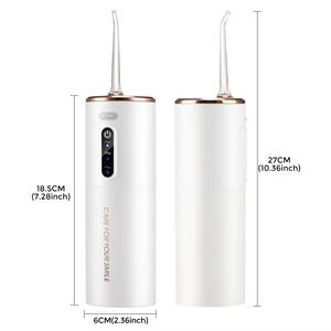 Nuevo Irrigador Bucal Portátil Recargable por USB con 3 Modos, Limpiador Dental Eléctrico a Prueba de Agua para Viajes - Product Image 1