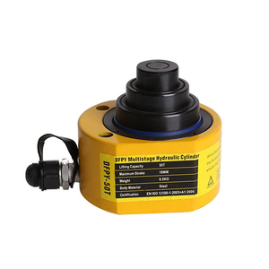 Cric hydraulique démontable, type creux ultra-mince multi-étages, 10T, 20T, 30T, 50T, 100T - Product Image 1