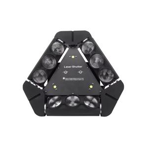 AICPOSE 12X10W Luz de Cabeza Móvil LED Spider Beam DMX RGBW Estroboscópica Láser - Product Image 2