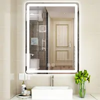 Зеркало для ванной комнаты с сенсорным экраном и светодиодной подсветкой