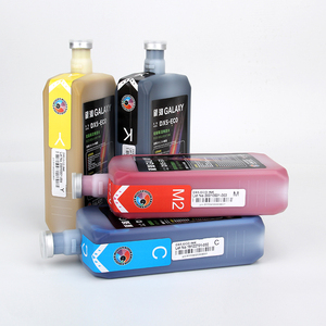 Encre éco-solvant premium à faible odeur compatible avec la série Galaxy pour têtes d'impression i3200, i1600, XP600 pour impression de signalétique et de bannières flexibles - Product Image 1