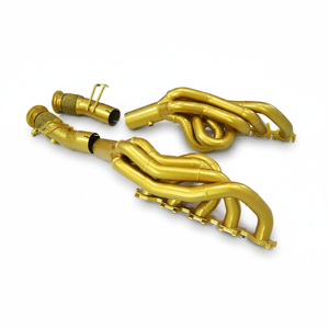 Colector de escape de cerámica ignífuga de <span class=keywords><strong>acero</strong></span> <span class=keywords><strong>inoxidable</strong></span> ING para Lamborghini Huracán LP580-LP610, de alto rendimiento, de montaje directo, venta al por mayor - Product Image 1